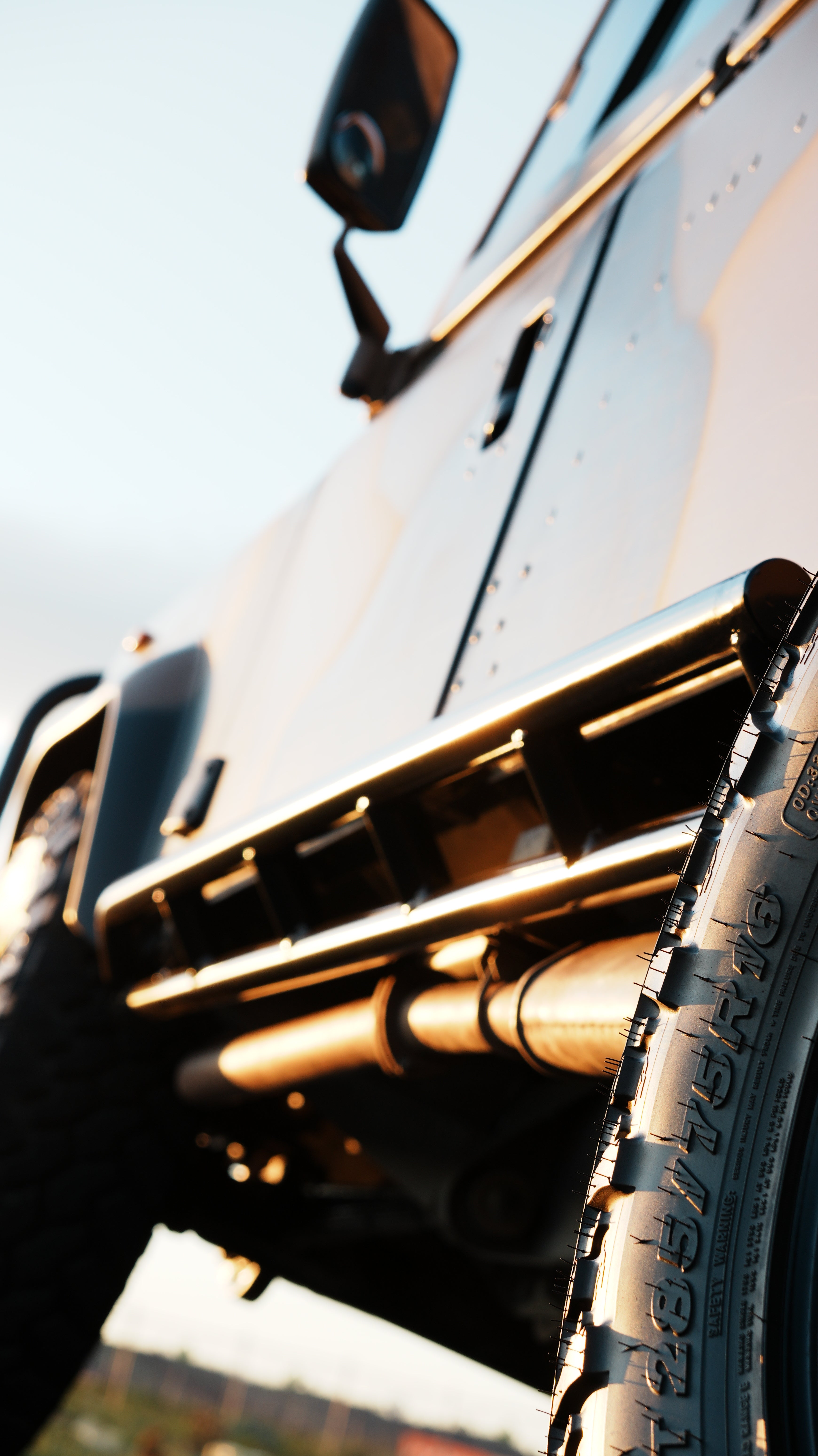 Landrover Defender 110 - Rock Sliders (1983 - 2016)